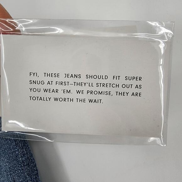 GRLFRND Button Fly Skinny Leg Cotton Distressed Karolina Jeans in Not Me Size 25 - Picture 6 of 8